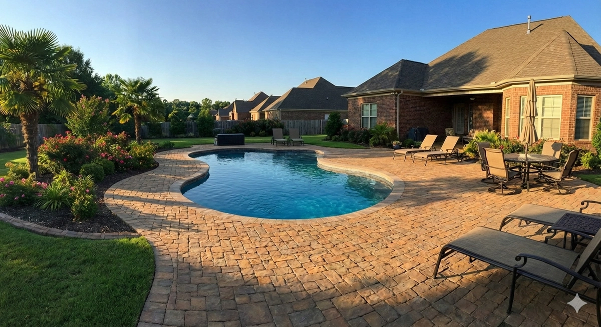 interlocking pavers hardscaping madison ms